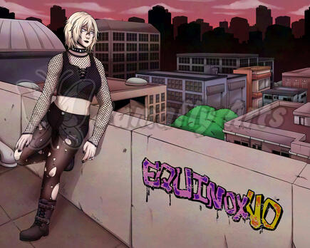 EquinoxVO Full Body Full Background Commission